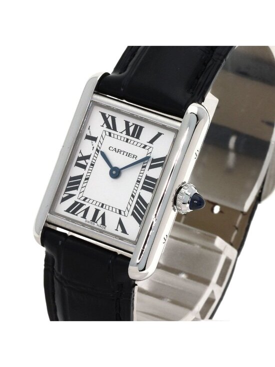 Cartier Tank Must SM Watch SS Leather main image 8